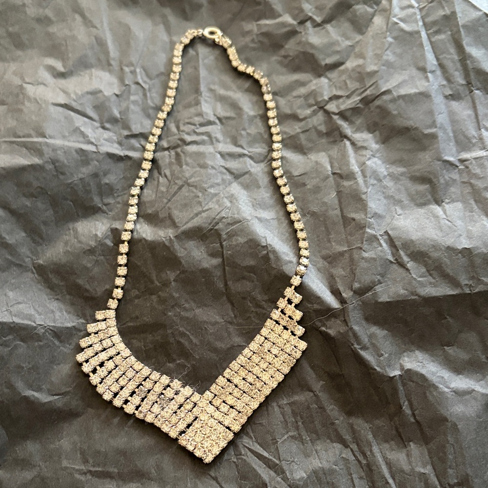 Dazzling Silver Necklace